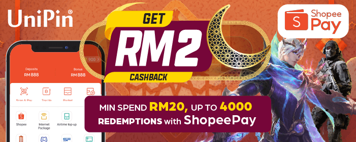 RM2 Cashback with ShopeePay 2022 (MY)